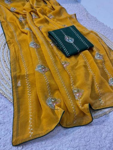 Vinayak soft jordan saree wholesale online clothing